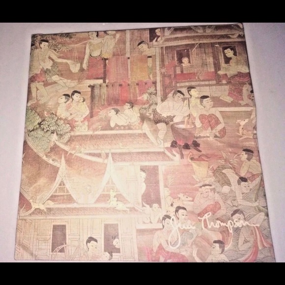 New Jim Thompson Small Clutch Dark Blue Snakeskin - Picture 15 of 16